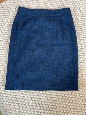 Banana Republic Classic Navy Pencil Skirt - Women's Tailored Skirt